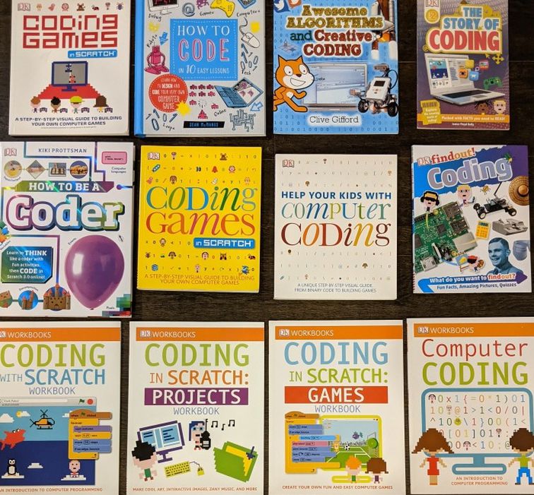 Kids Books- Extreme Beginner Coding Book Set