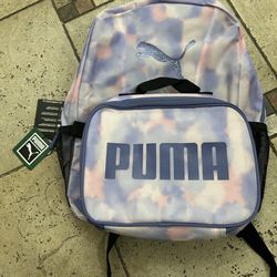 NWT Puma Backpack With Lunchbox 