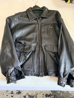 Leather jacket