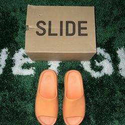 Yeezy Slides Enflame Orange 