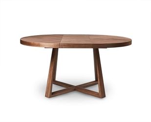 Round Dining Table, Extendable