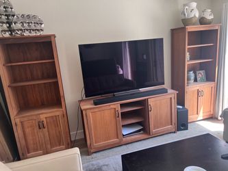 Walnut Entertainment Center