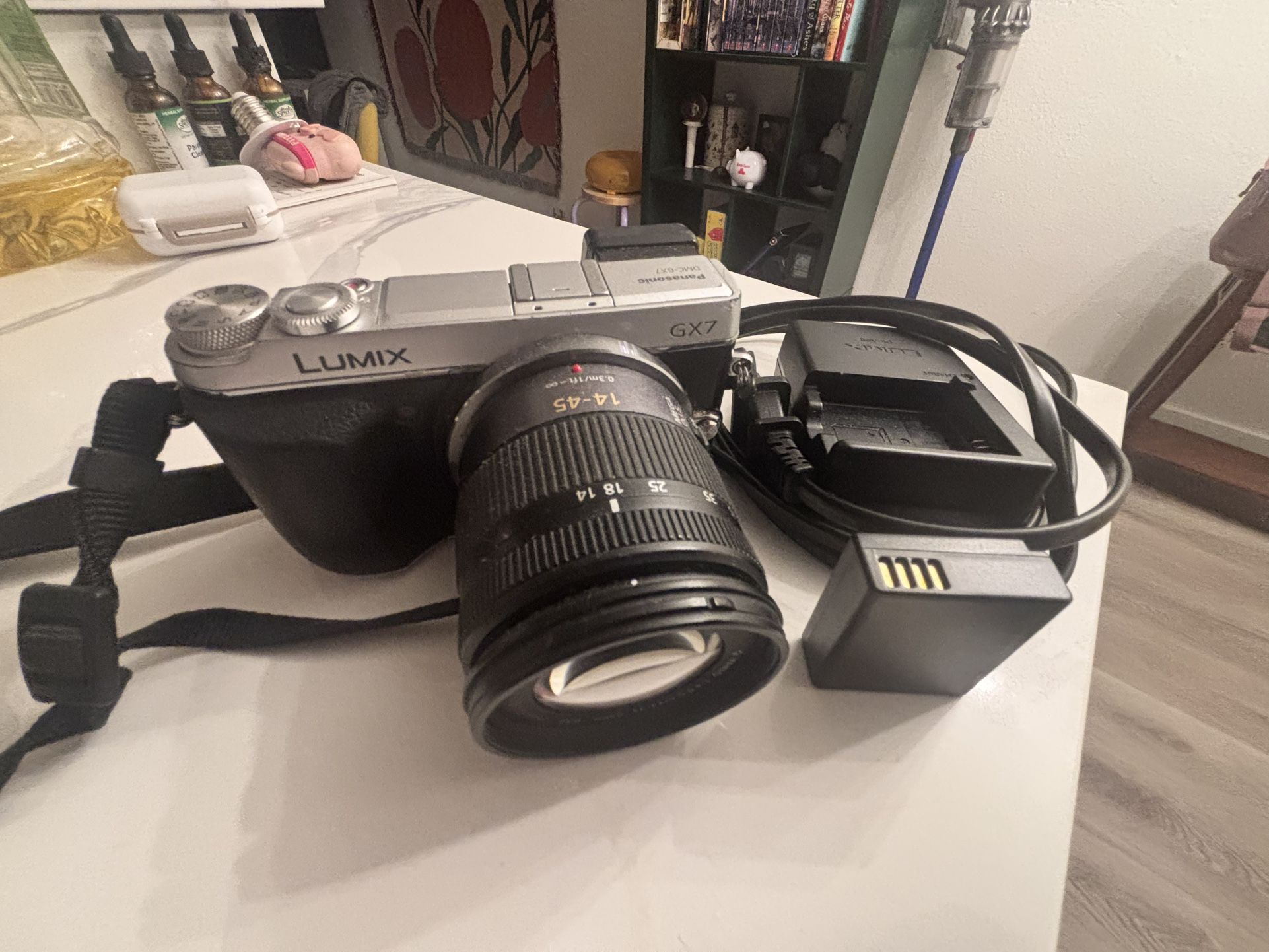 DMC-GX7 Panasonic LUMIX DMC-GX7 with 14-45 Mm Lens