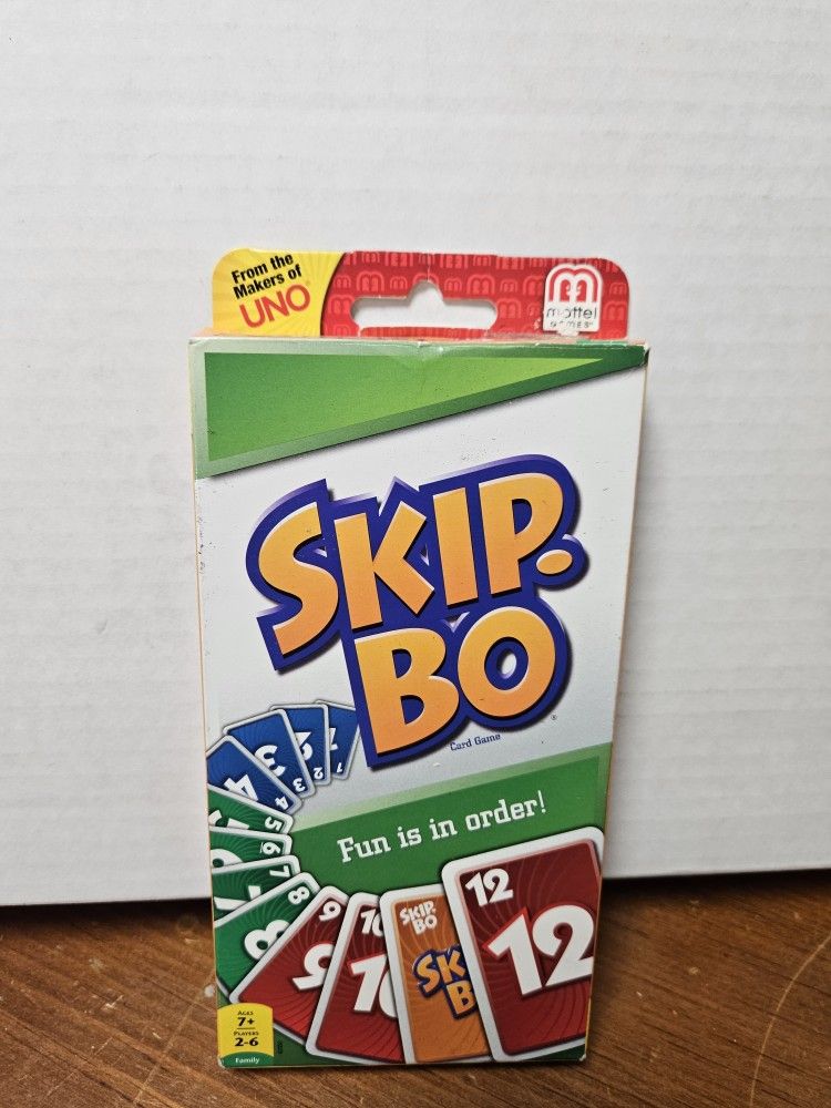 SkipBo Card Game