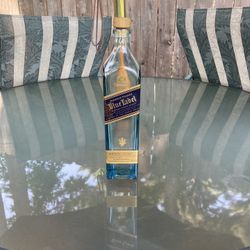 Blue Label Empty Bottle