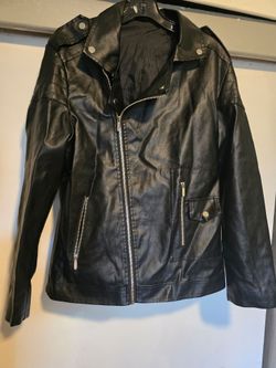 Chamarra estilo motociclista