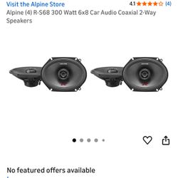 Alpine Type “R” Coaxial Door Speakers 