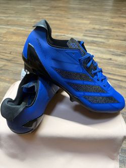 Adizero Electric "Team Blue" Men's Football Cleats (Sizes Available: 11.5 & 13)