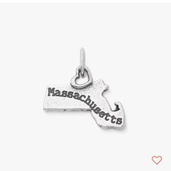 James Avery My Massachusetts Charm In Sterling