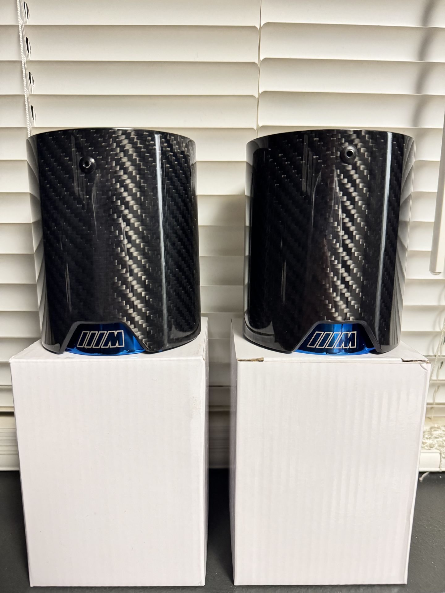 M performance exhaust tips