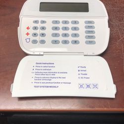 DSC Alarm Keypad