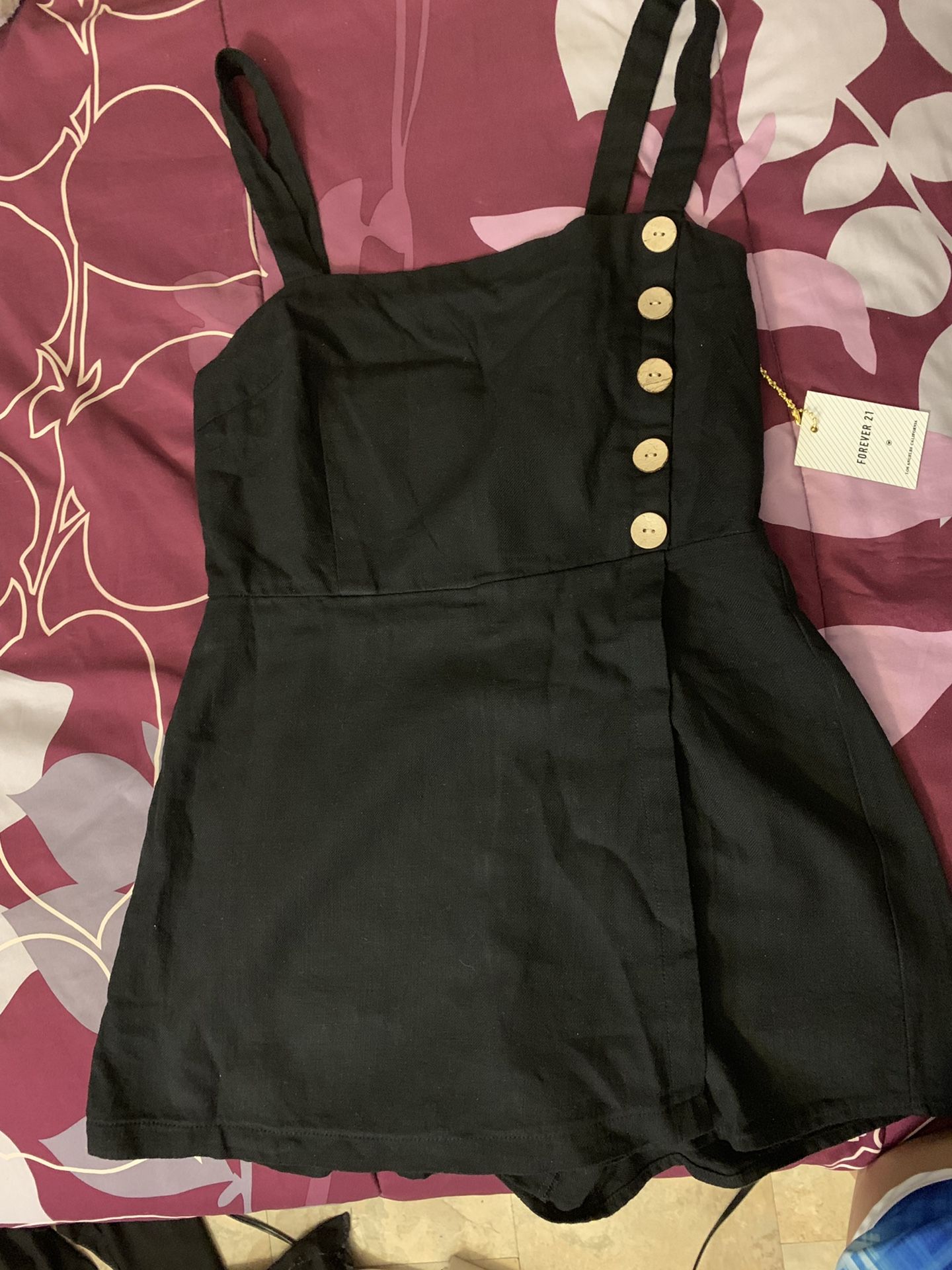 Forever 21 Black Romper