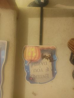 Vintage Halloween Yard Sign