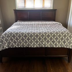 King Size Bed Frame Raymour & Flanigan