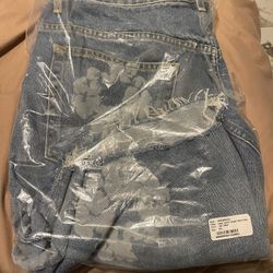 Denim Tear Jean Shorts