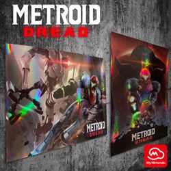 Metroid Dread Holographic Poster