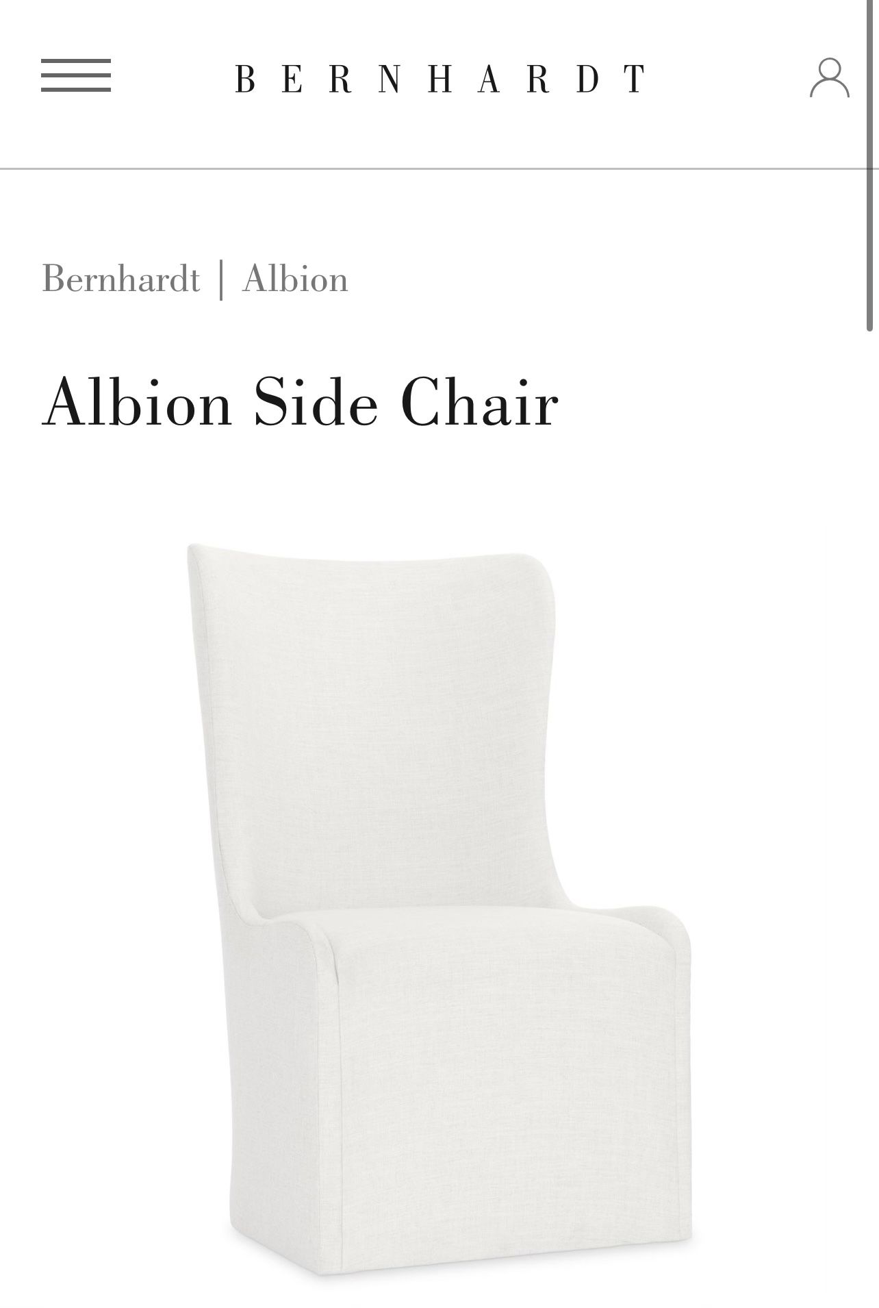 Albion Chair - Like-New