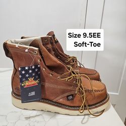 Thorogood Soft Toe Work Boots size 9.5 EE