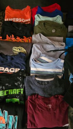 Large Lot of boys  14=16 clothes