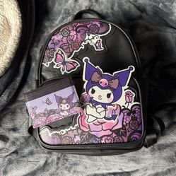 Kuromi Black Mini Bag w/ Cardholder