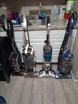 AirRam & Shark high performance homm&office vacuum cleaners.