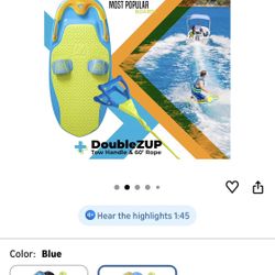 ZUP Board - Board and Handle Combo