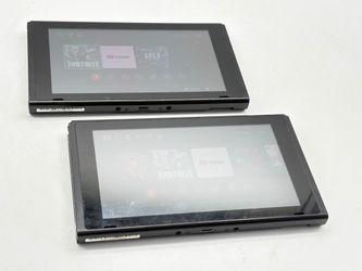 Nintendo Switch HAC-001 32GB Black Console LOT OF 2 (No Joy-Cons)