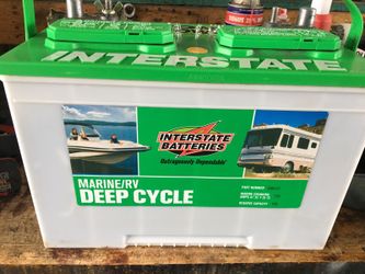 Interstate batterie #27 marine deep cycle