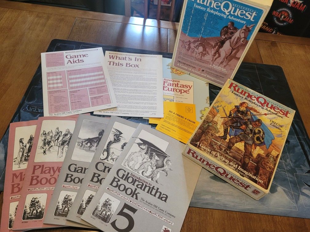 Runequest 3rd Edition DELUXE BOX SET