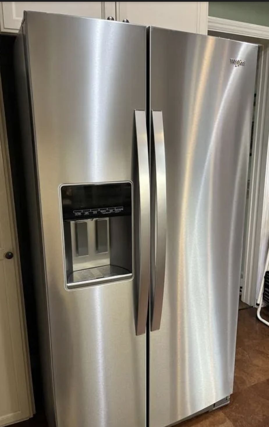 Whirlpool 36 in. 20.6 Cu. Ft Counter Depth Side-By-Side Refrigerator