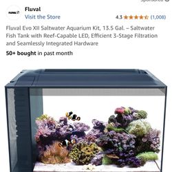 Saltwater Ready Tanks Comes With Every Thing You Need 
