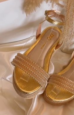 YAEL - Women’s Platform Slide Sandals – Handmade Woven Summer Sandals