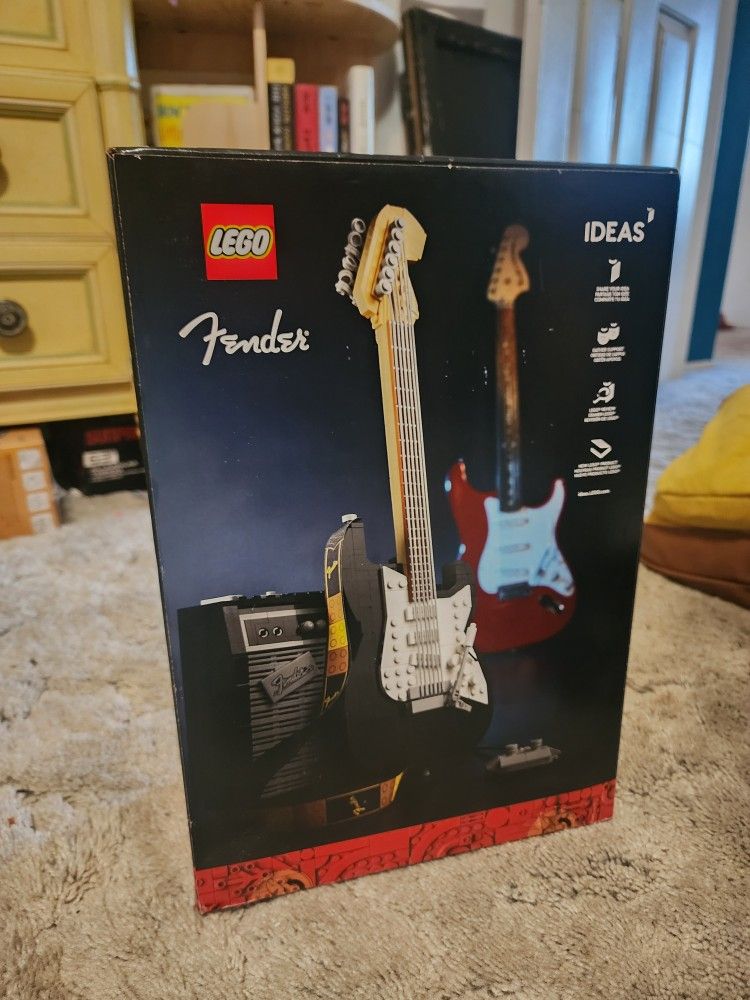 Fender Guitar LEGO set