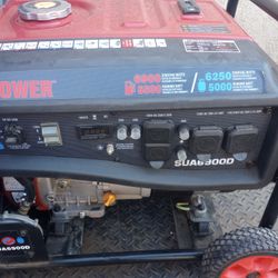 Dual Fuel Generator 6900w