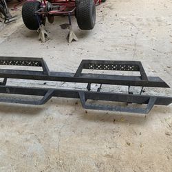 Side Steps And Grill Guard For GM Trucks 07!