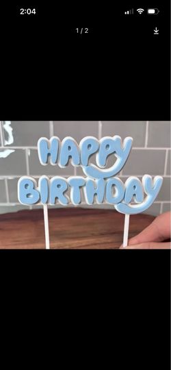 Custom cake/ cupcake toppers