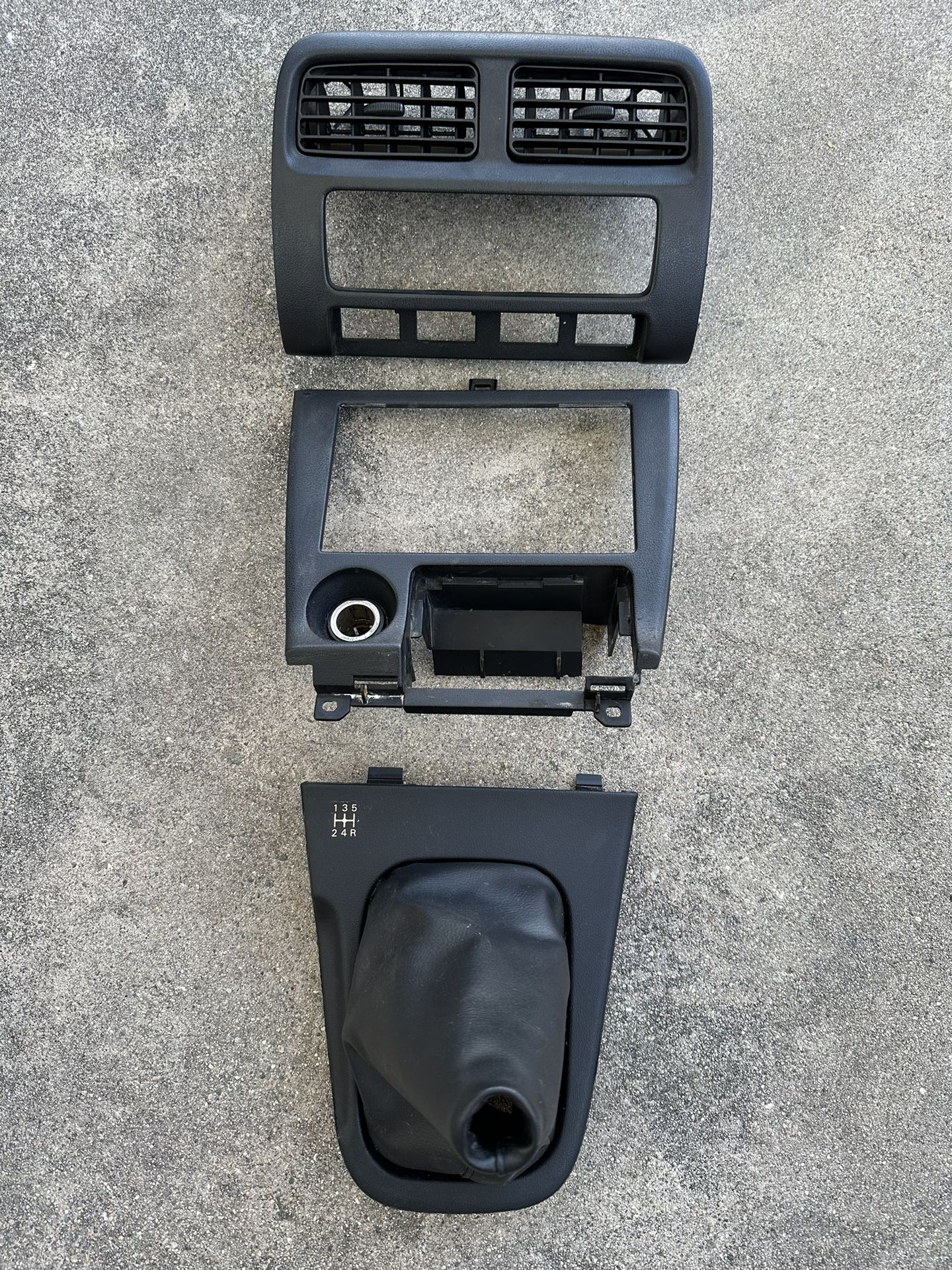 Nissan S14 240sx Bezel Trim Climate Control Radio Manual Shifter