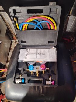 Brand New Never Been Used AC Manifold Gauges Set R134a Made By Pittsburgh