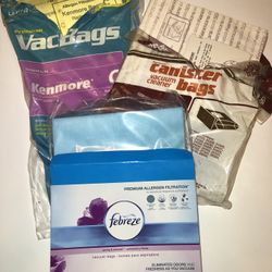 NEW Fabreeze/Kenmore Vacuum Bags (5055/50558)