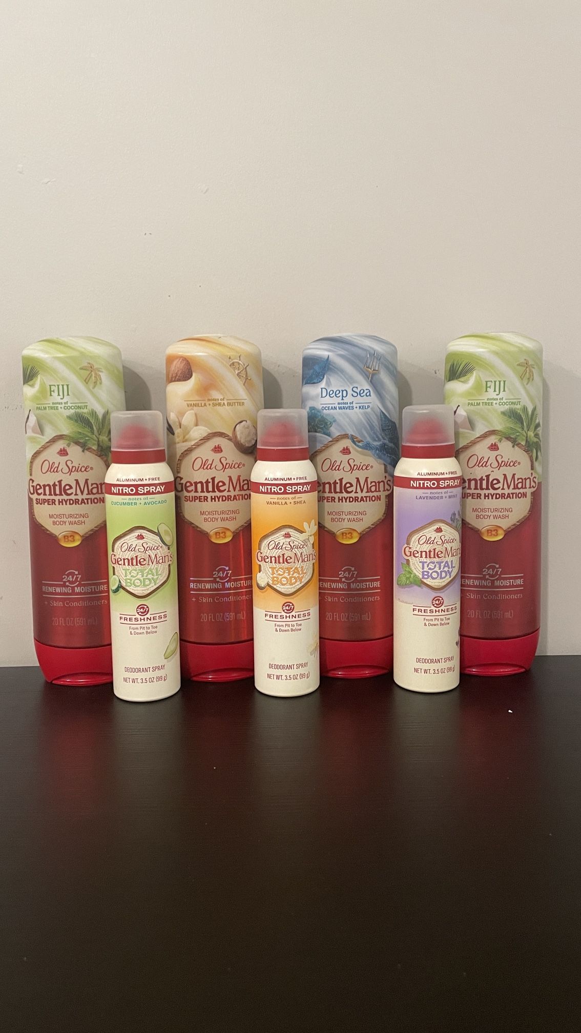 Old spice gentle man deodorant/bodywash bundle $60