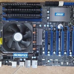 msi big bang xpower mb, cpu, memory