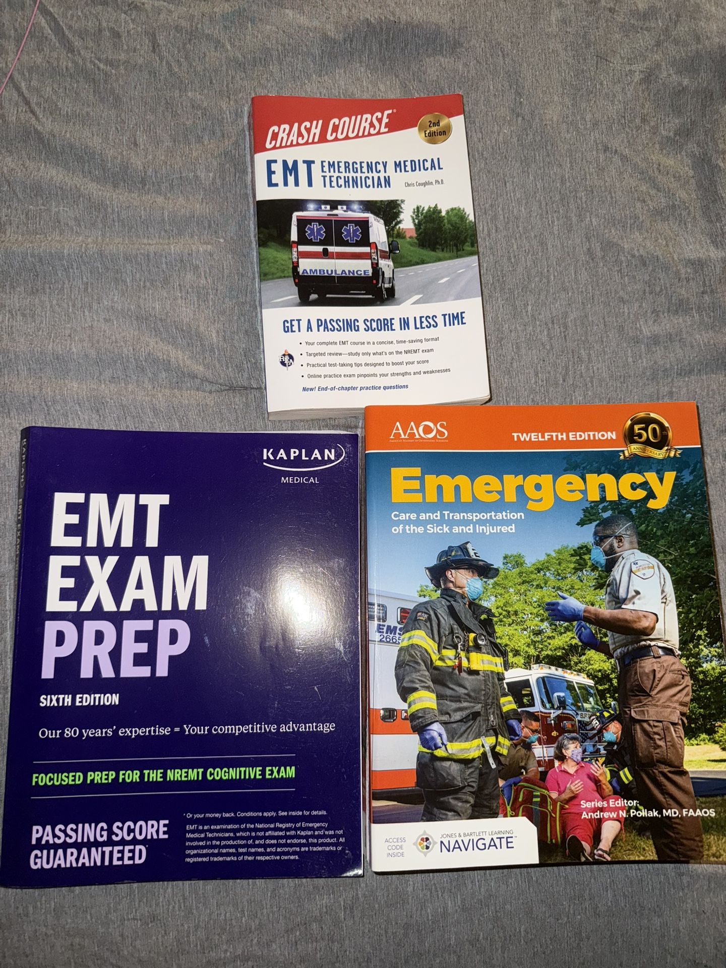 Bundle Of 3 EMT Books