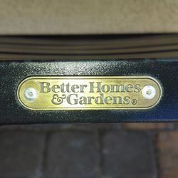 Patio black chair set