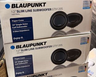 Blaupunkt 12” Slim subwoofer