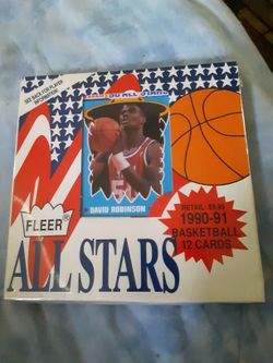 RARE 1990-91 Fleer All Stars 12 Card Set Sealed