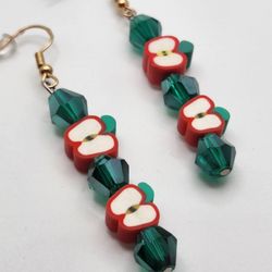 Apple Drop Earrings