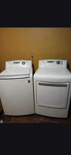 Lg washer and dryer set