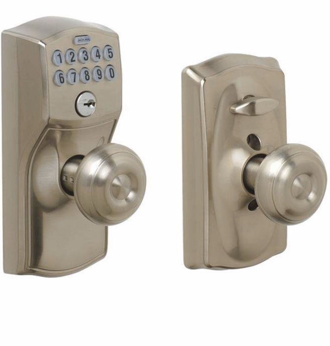 Keyless door knob