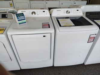 Samsung Washer and Dryer Set