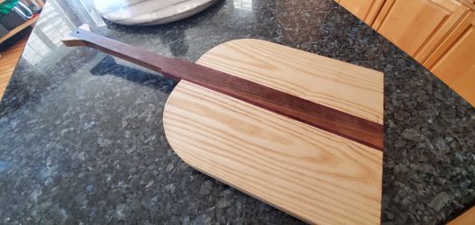 Handcrafted pizza peel